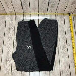 PINK Victoria's Secret Charcoal and Black Sweat Pant Jogger